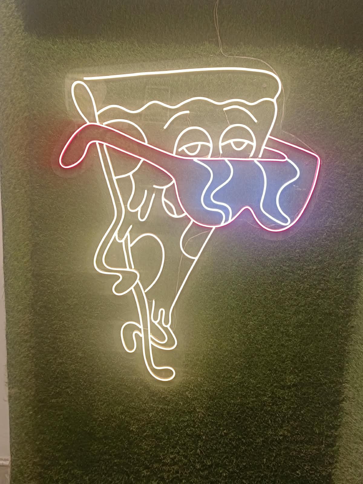 Illuminated neon-style sign — Neon Signage project 4